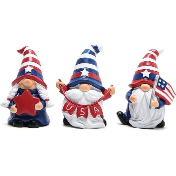Other - Patriotic Home Decor Gnome Decorations for Home Memorial Day Decorations (3PCS)